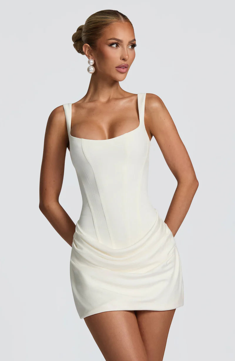 Cornelia Mini Dress - Ivory